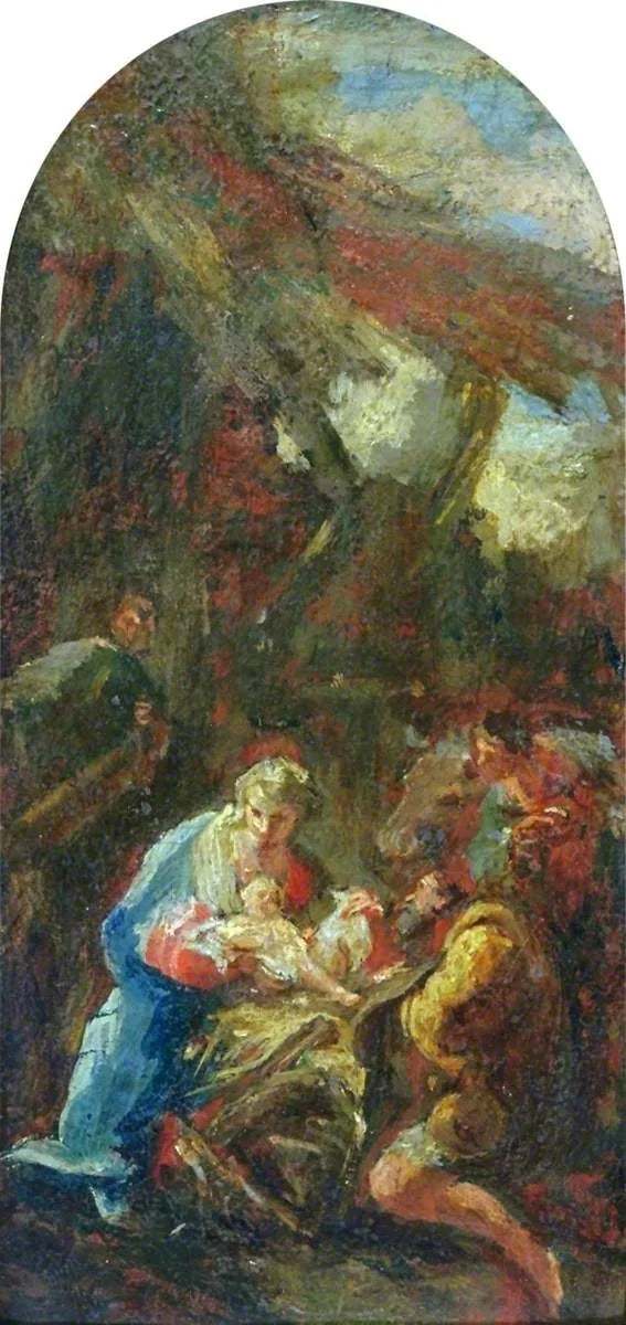 Adoration des bergers - Giovanni Battista Pittoni