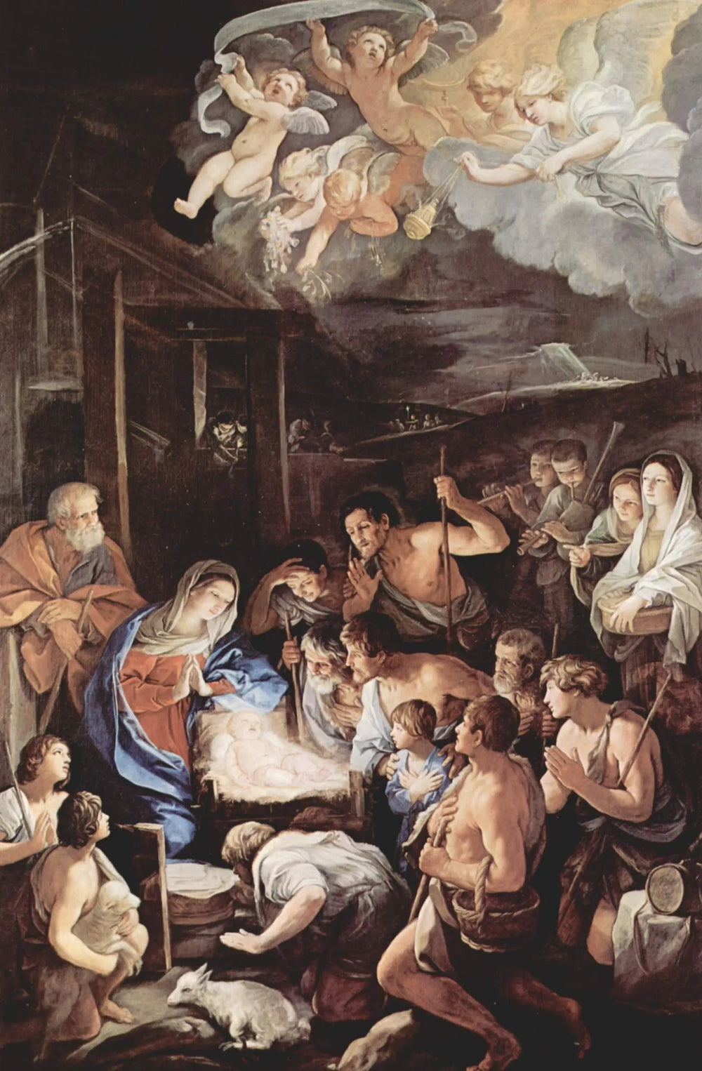 Adoration des bergers - Guido Reni - Alpha Reproduction