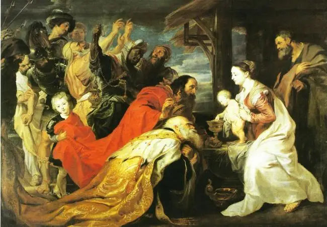 Adoration des Mages - Antoine van Dyck image 1 reproduction artisanale de tableau
