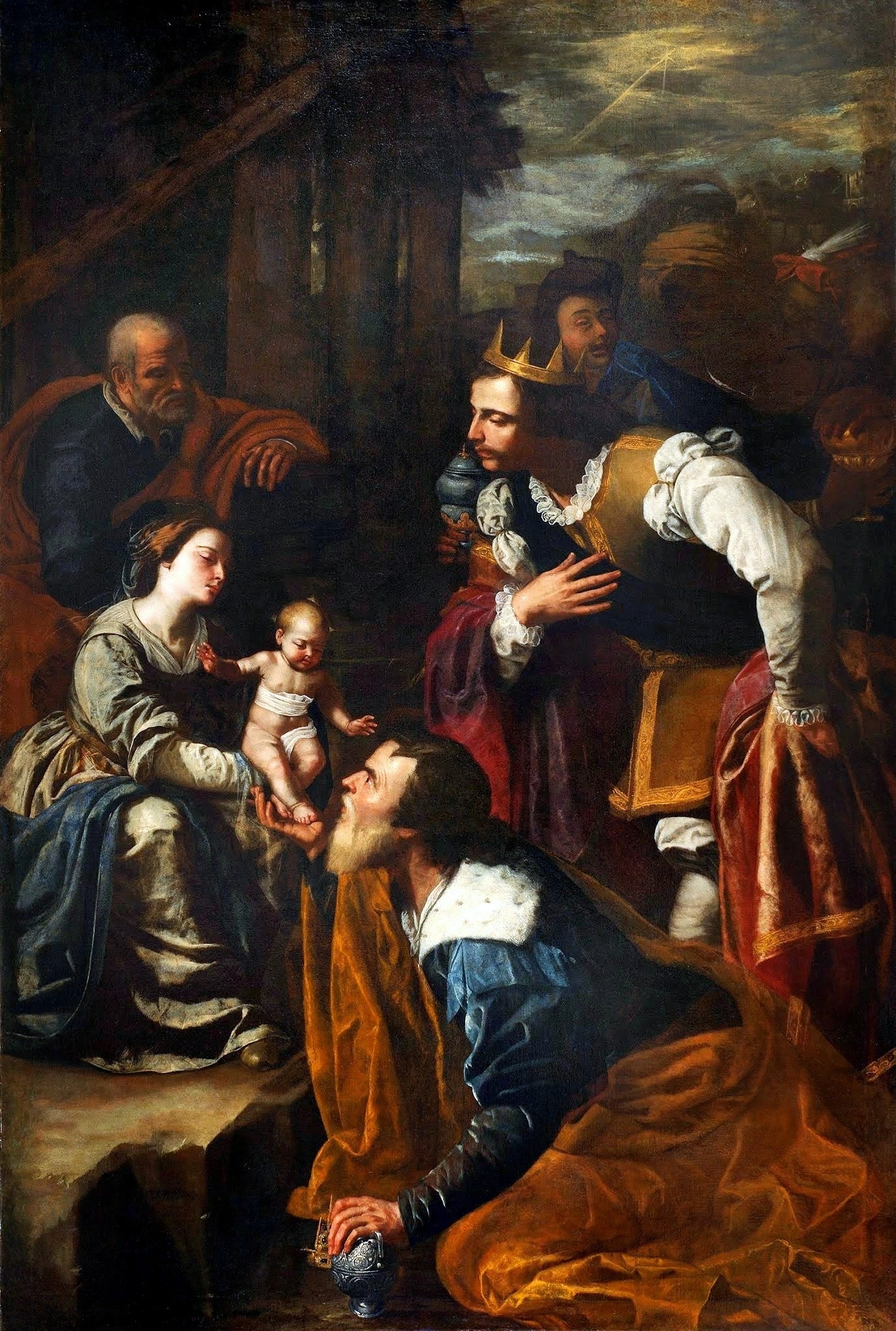 Adoration des mages - Artemisia Gentileschi