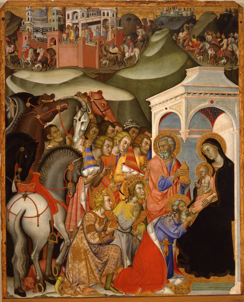 Adoration des mages - Bartolo di Fredi