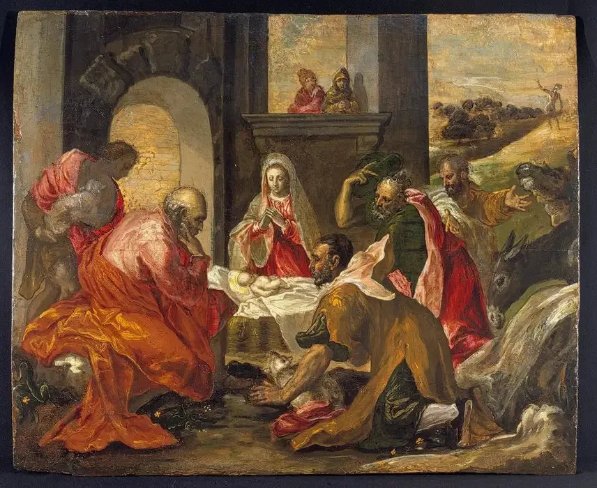 De vise mäns tillbedjan - El Greco