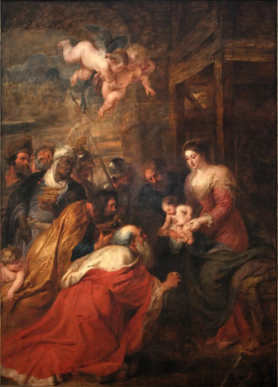 De tre vise männen - Peter Paul Rubens