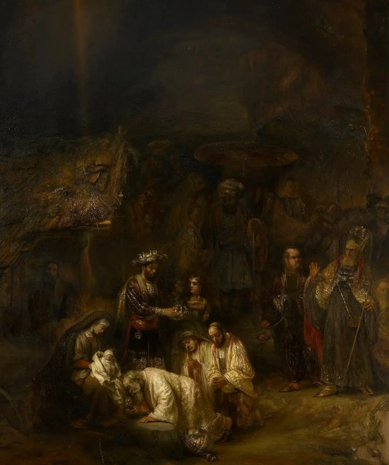 De tre vise männen - Rembrandt