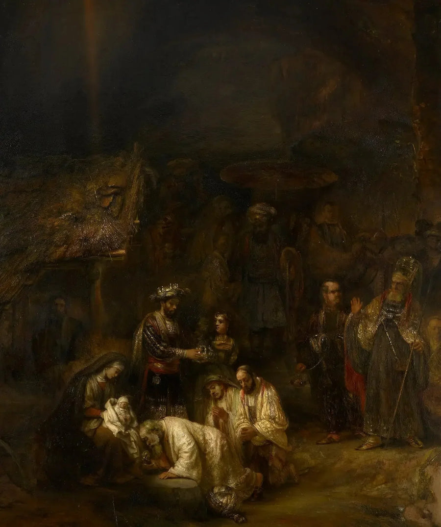 De tre vise männen - Rembrandt