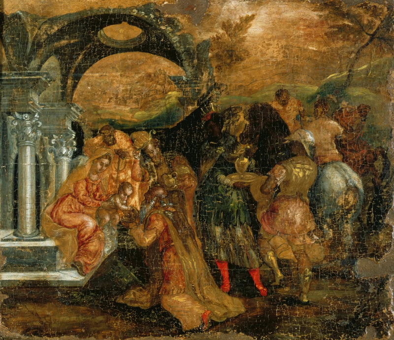 Tad av de vise männen - El Greco