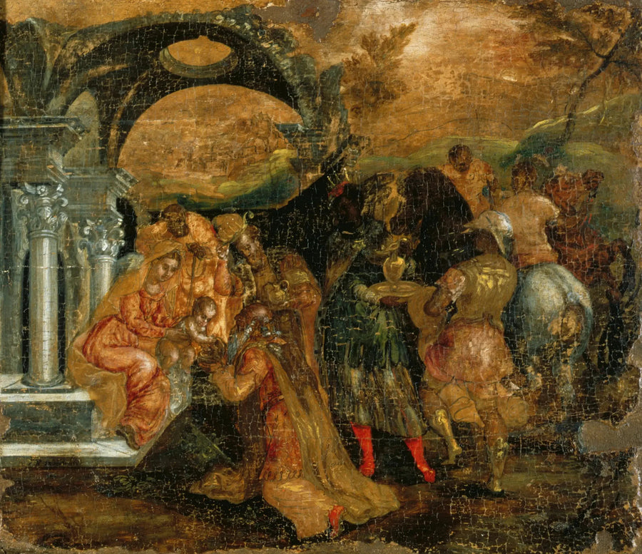 Tad av de vise männen - El Greco
