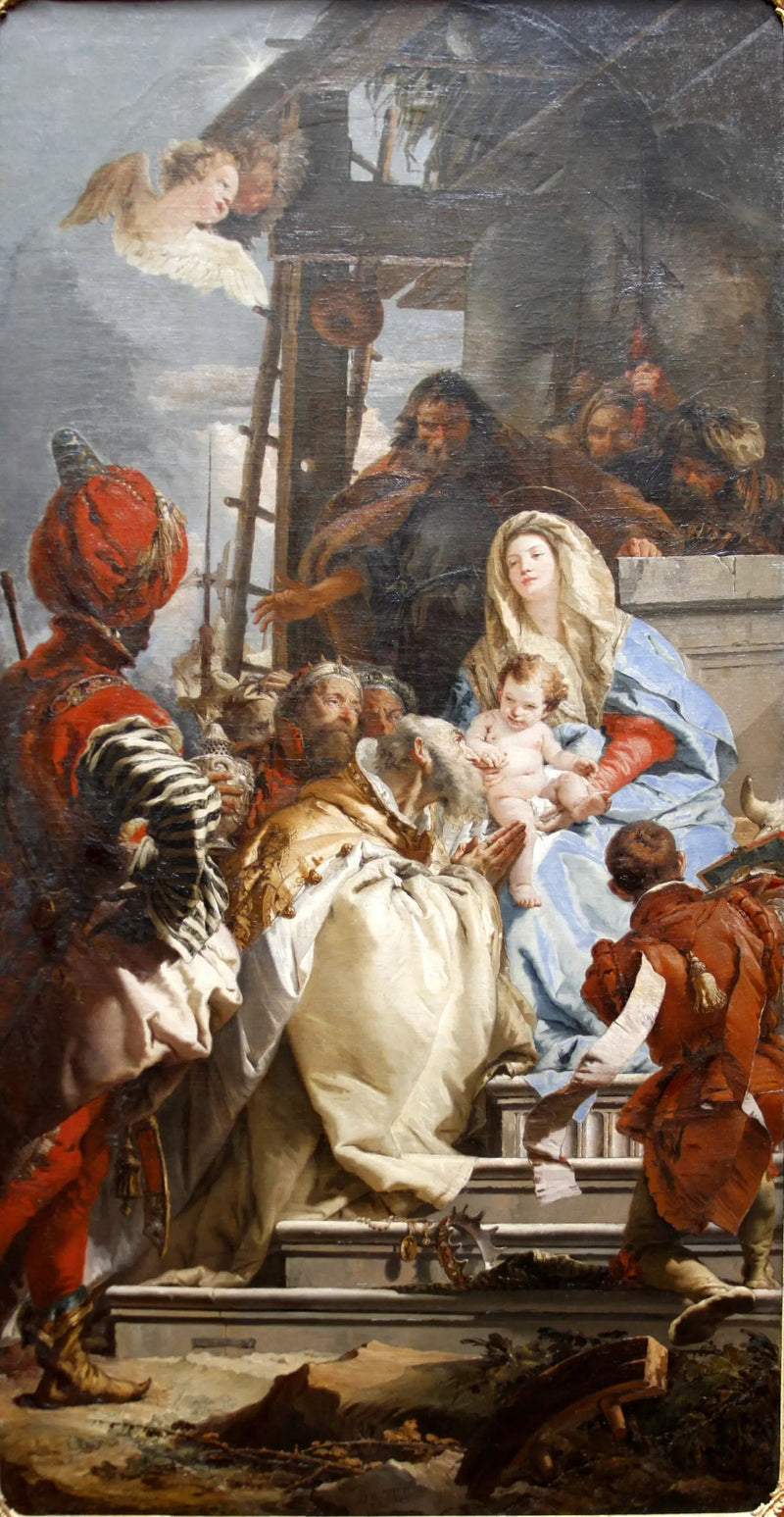 Tad av de vise männen - Giovanni Battista Tiepolo