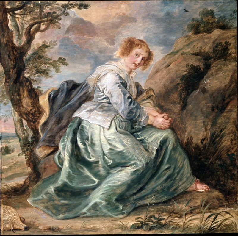 Agar i öknen - Peter Paul Rubens