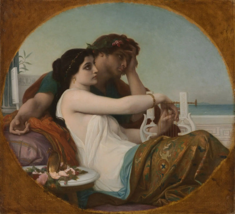 Aglaé och Boniface - Alexandre Cabanel