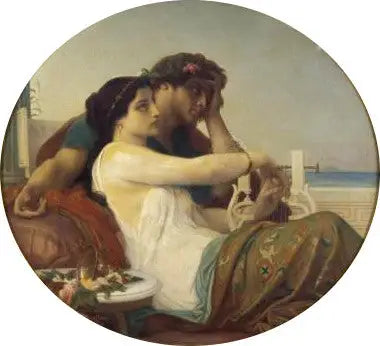 Aglaé och Boniface - Alexandre Cabanel