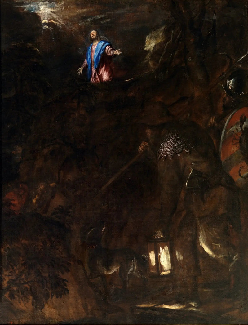 Lidande i trädgården - Titian