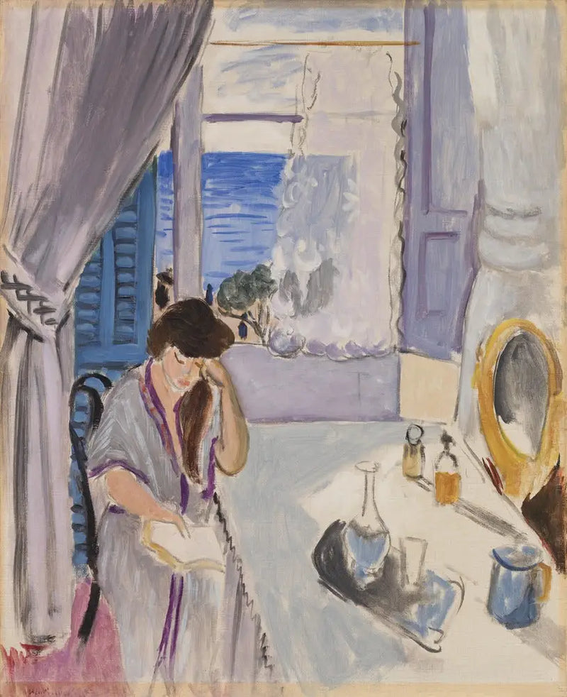 Trevlig, inomhus - Henri Matisse