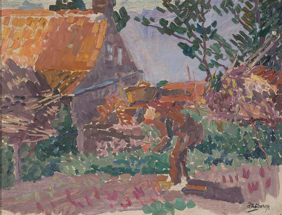 Bonde i sin köksträdgård - Jan Toorop