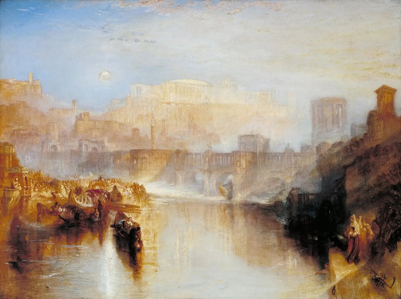 Agrippina landar med askan av Germanicus - J. M. W. Turner