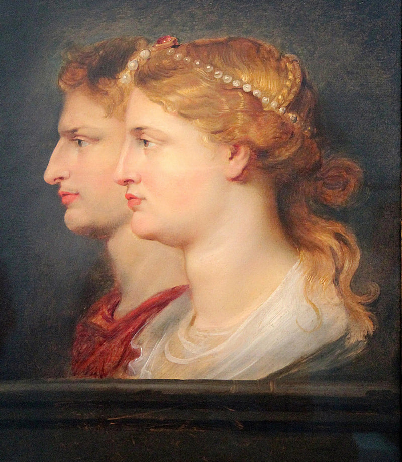 Agrippina och Germanicus - Peter Paul Rubens