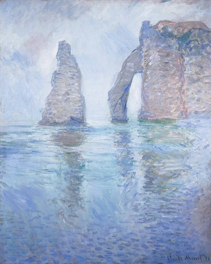 Nålen och nedströmsporten W1042 - Claude Monet