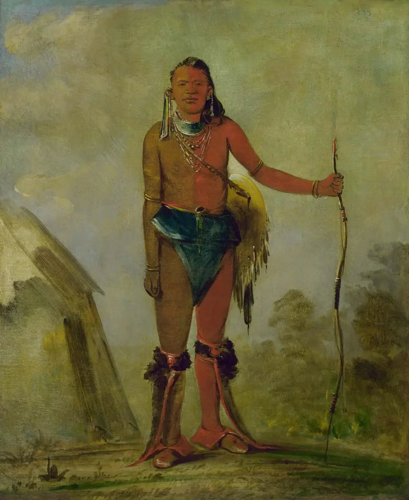 Aih-no-wa, Elden, en helande räv - George Catlin