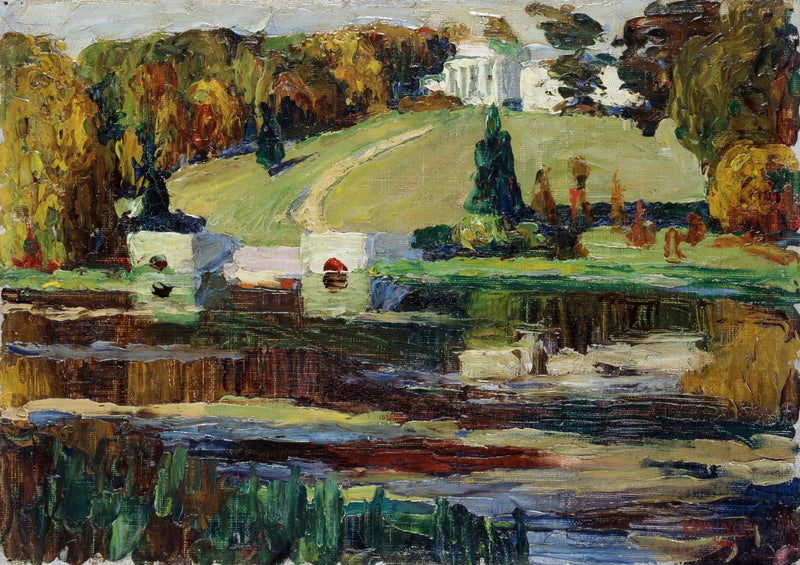 Akhtyrka, höst - Vassily Kandinsky