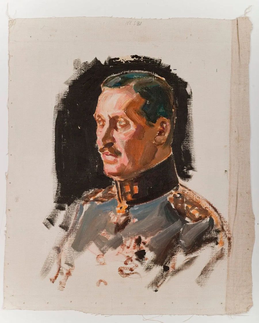 Portrait du maréchal Mannerheim, peinture d’Akseli Gallen-Kallela