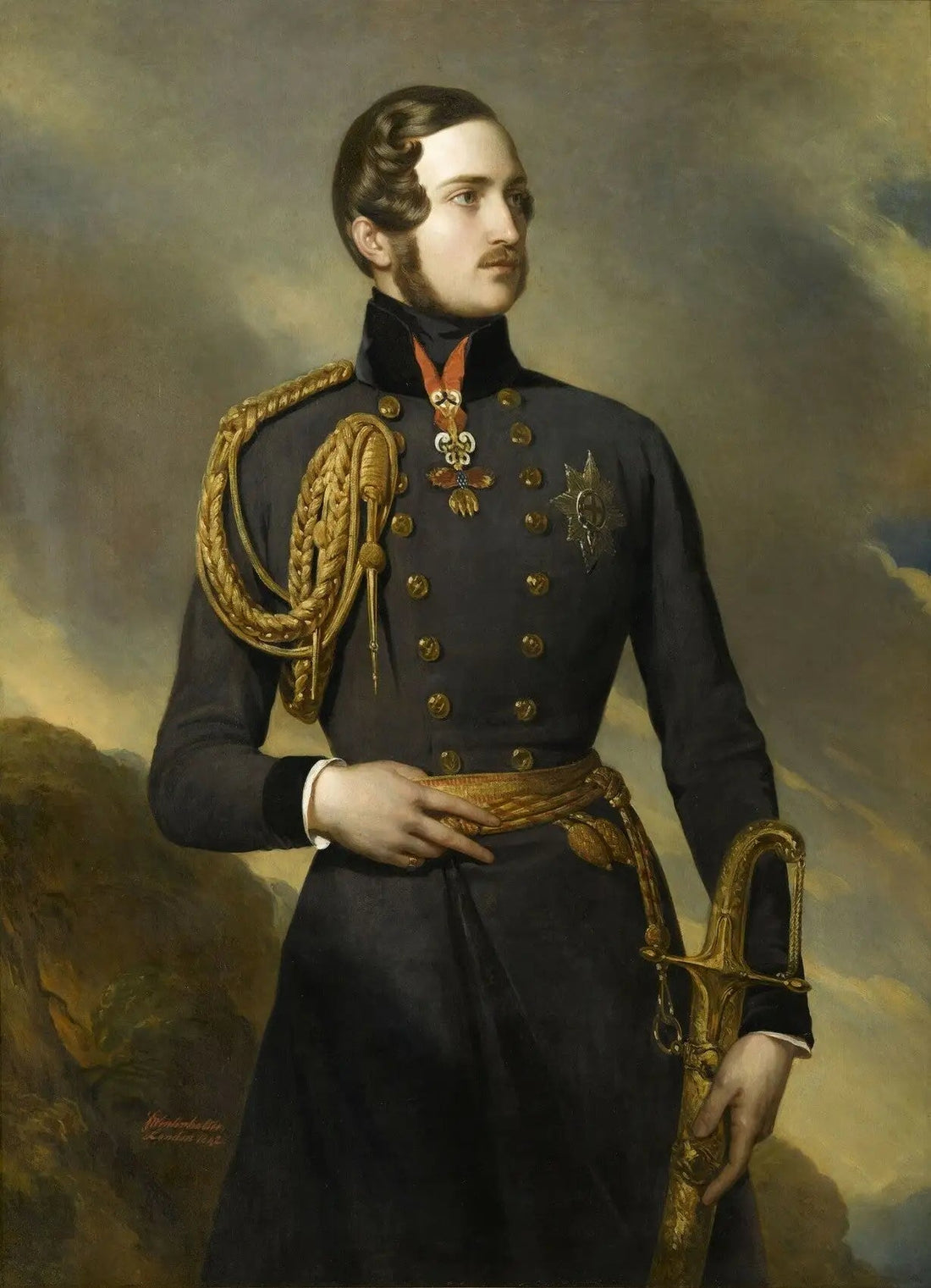 Albert av Sachsen-Coburg och Gotha, prinsgemål (1819-1861) - Franz Xaver Winterhalter