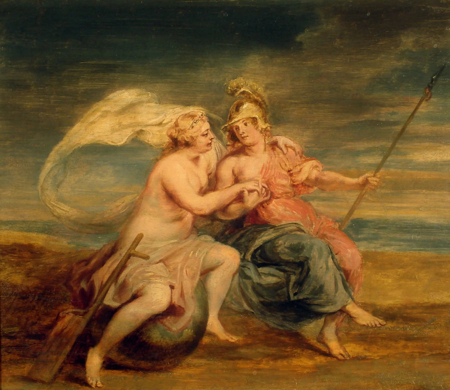 Fortuna och dygdens allegori - Peter Paul Rubens