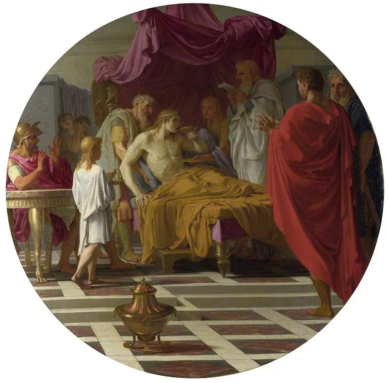 Alexandre och hans doktor - Eustache Le Sueur
