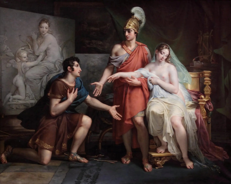 Alexander den Store ger Campaspe till Apelle - Charles Meynier