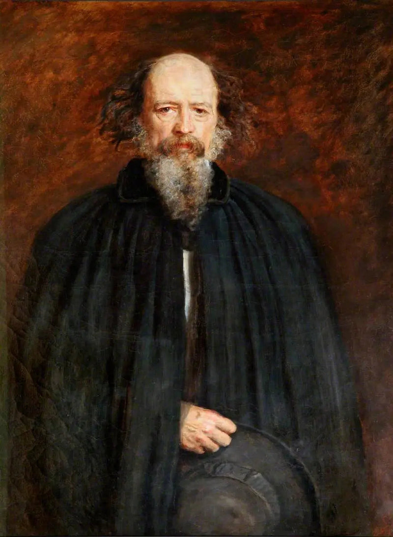 Alfred Tennyson (1809–1892), 1:e baron Tennyson, FRS - John Everett Millais