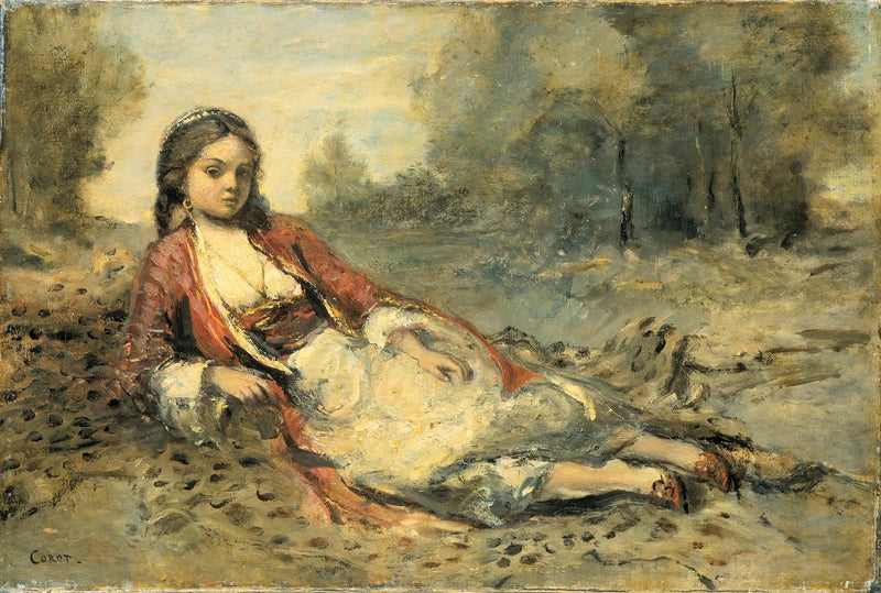Algeriska - Jean-Baptiste Camille Corot