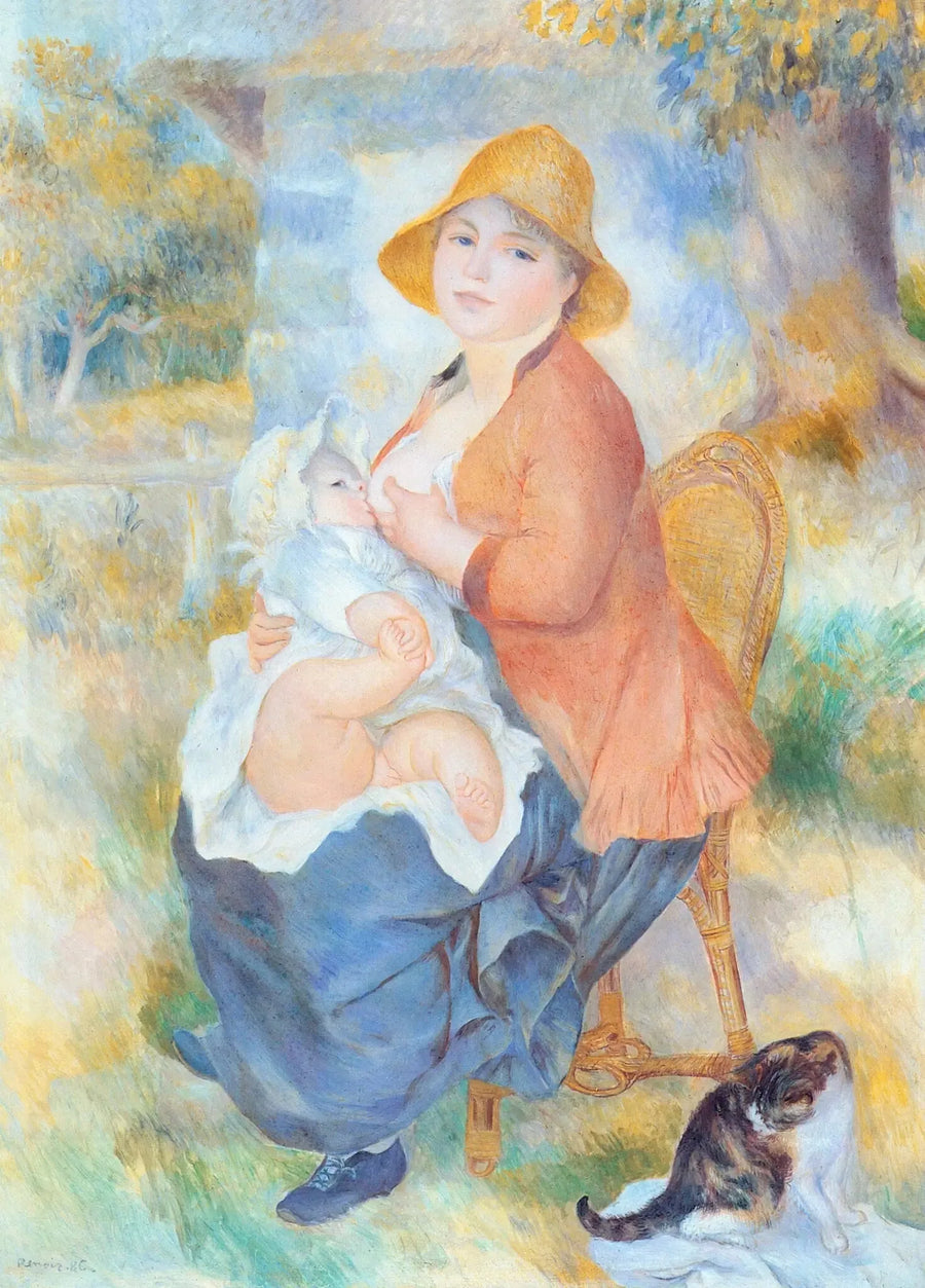 Aline Renoir ammar sin son Pierre - Pierre-Auguste Renoir