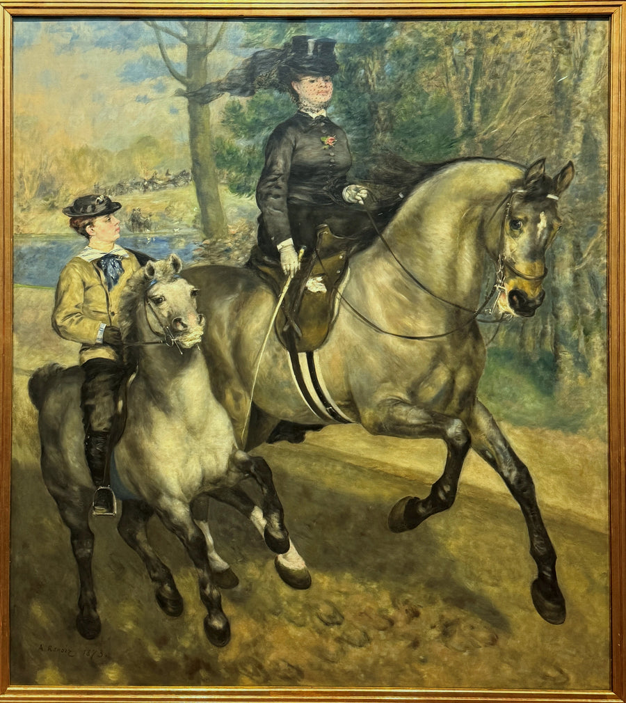 Ridslinga i Bois de Boulogne - Pierre-Auguste Renoir