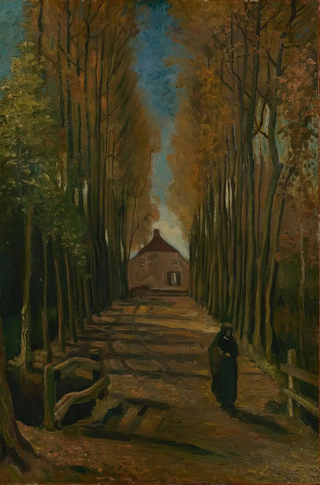 Popplestigen på hösten - Vincent van Gogh