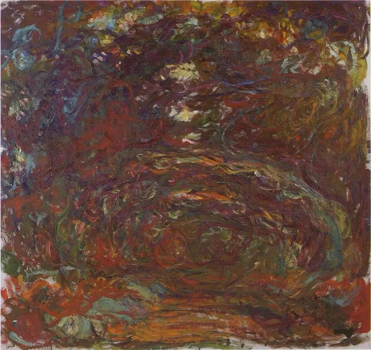 Rosengången - Claude Monet