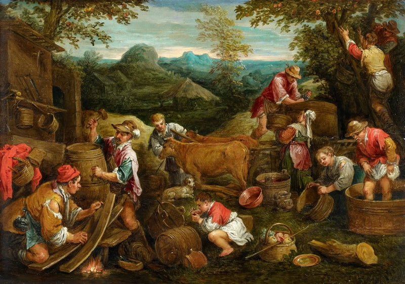 Höstallegori - David Teniers den yngre