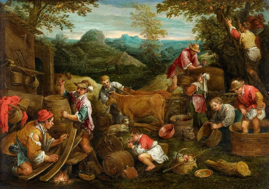 Höstallegori - David Teniers den yngre