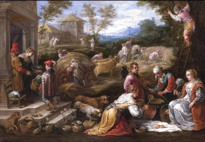 Sommarens allegori - David Teniers den yngre