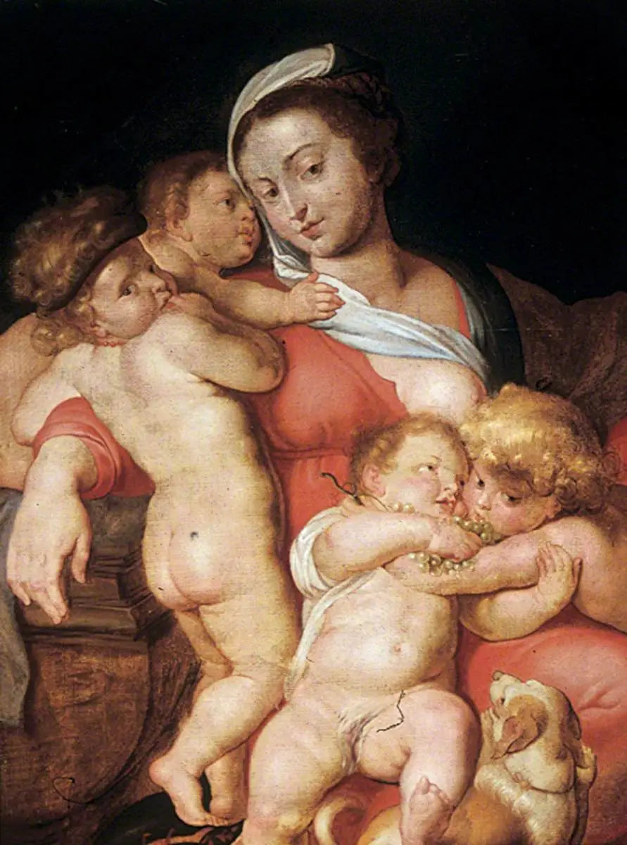 Allégorie de la Charité - Peter Paul Rubens image 1 tableau peint à l’huile sur toile