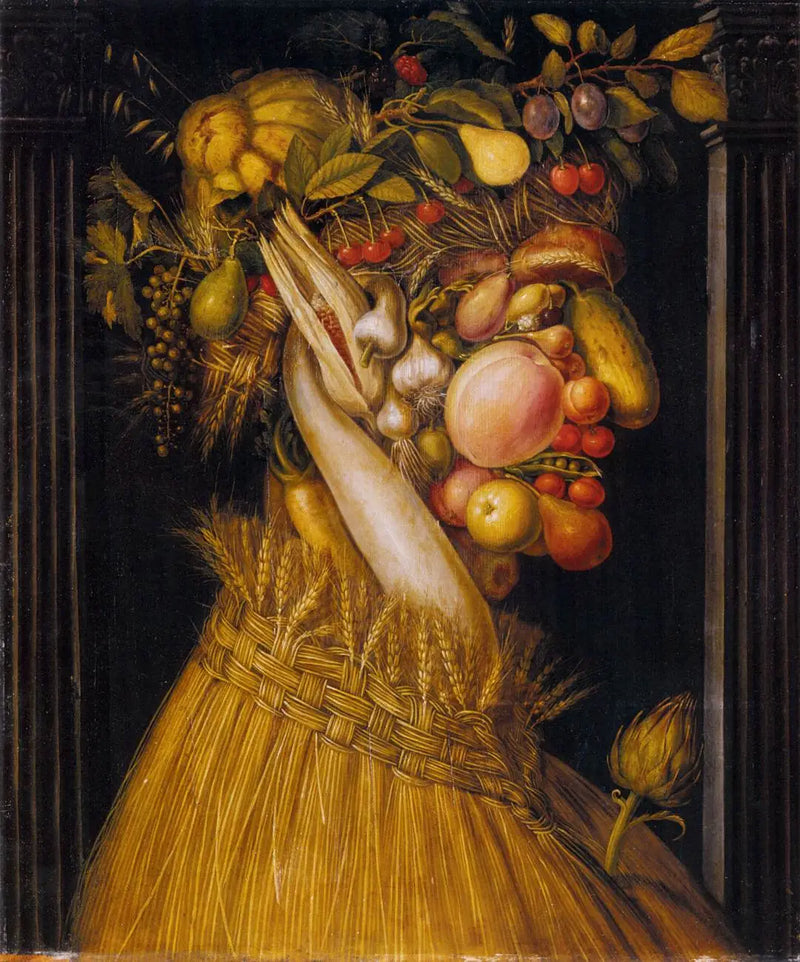 Sommarens allegori - Giuseppe Arcimboldo