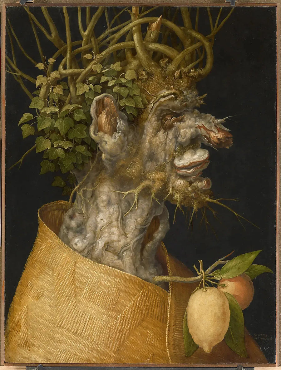 Allegori av Vintern - Giuseppe Arcimboldo