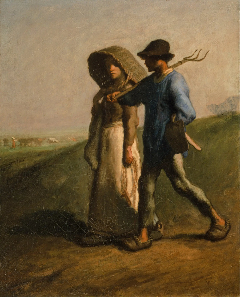 Gå till jobbet - Jean-François Millet