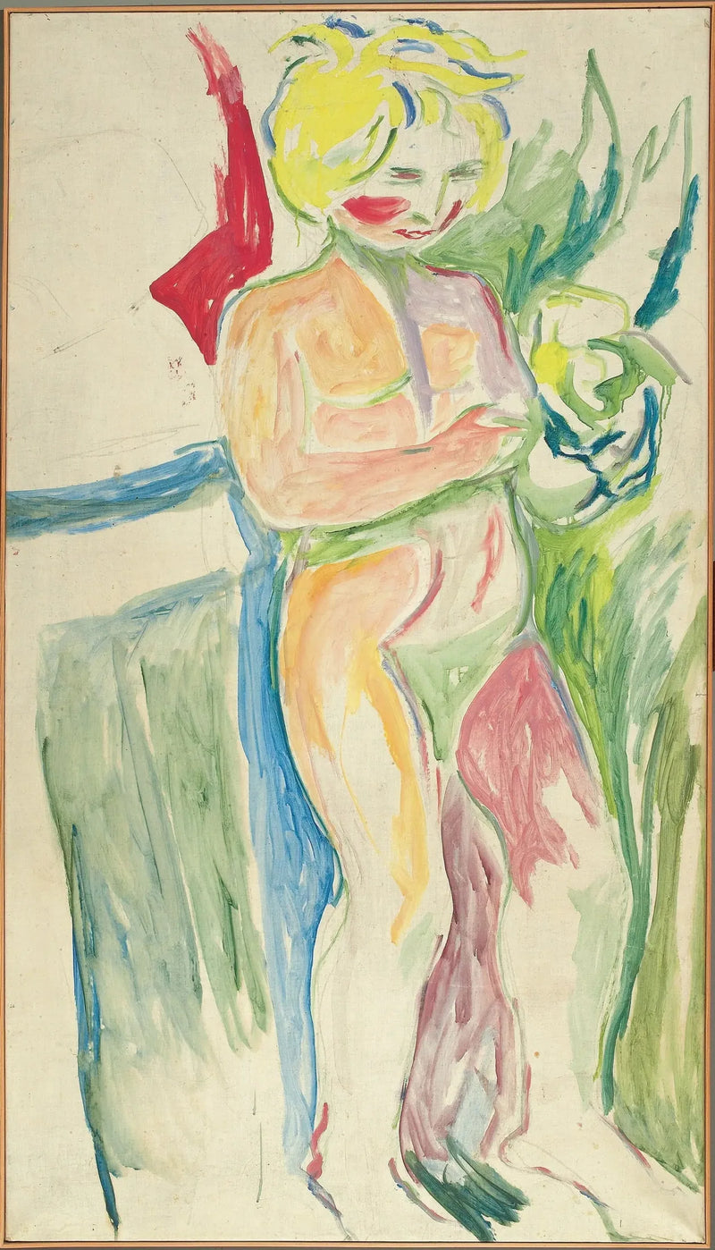Alma Mater: stående barn - Edvard Munch
