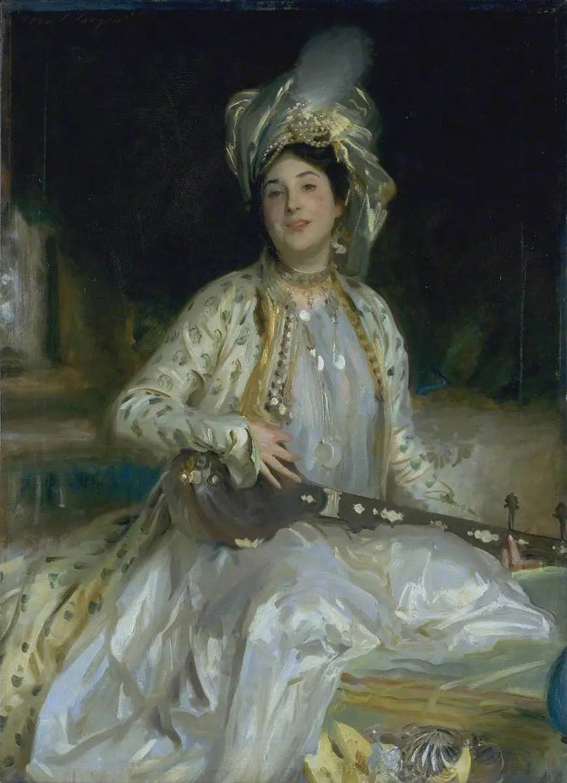 Almina, dotter till Asher Wertheimer - John Singer Sargent