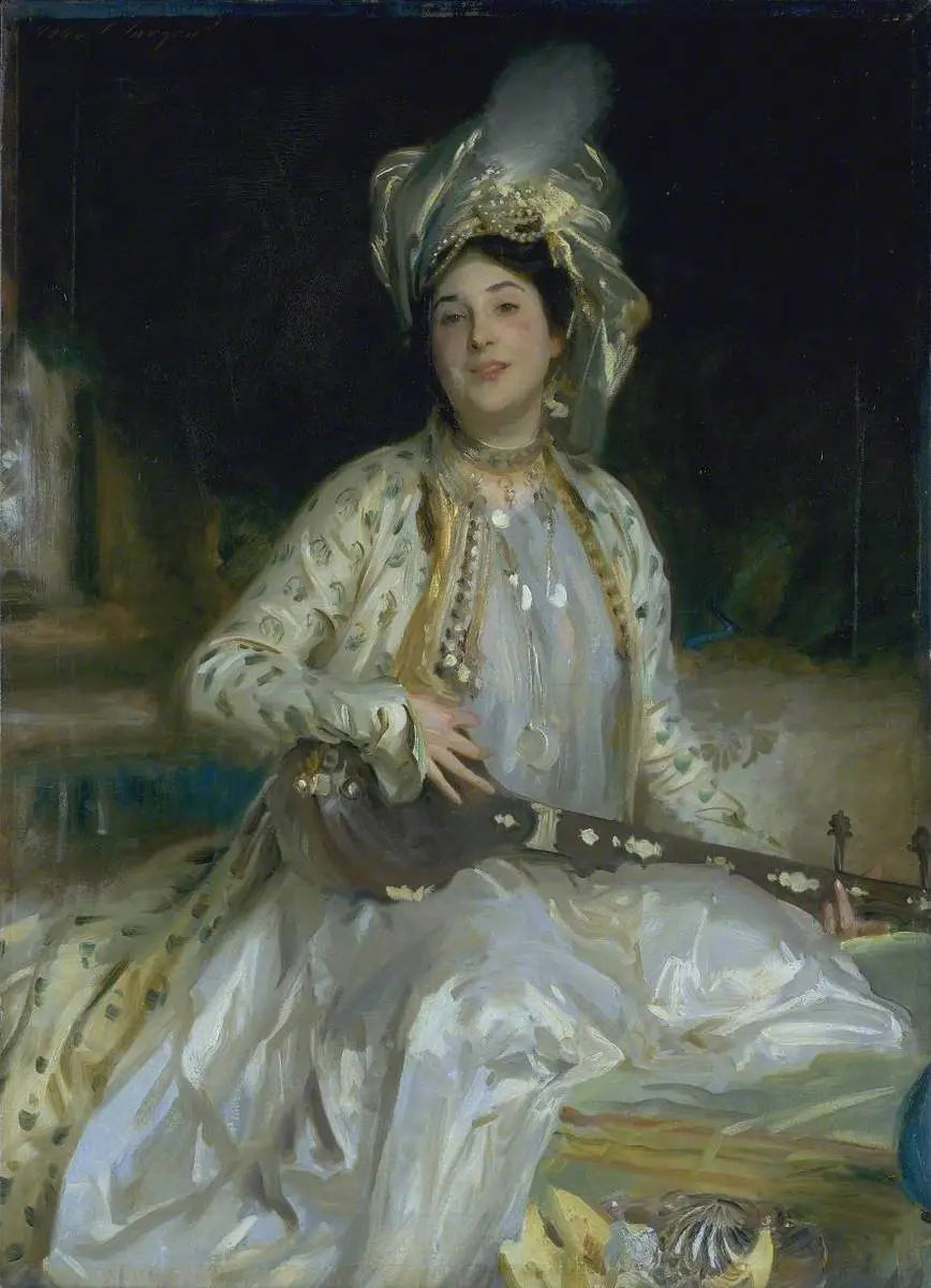 Almina, dotter till Asher Wertheimer - John Singer Sargent