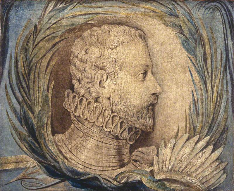 Alonso de Ercilla och Zúñiga (1533-1594) - William Blake