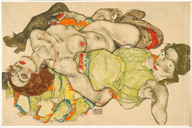 Älskande - Egon Schiele