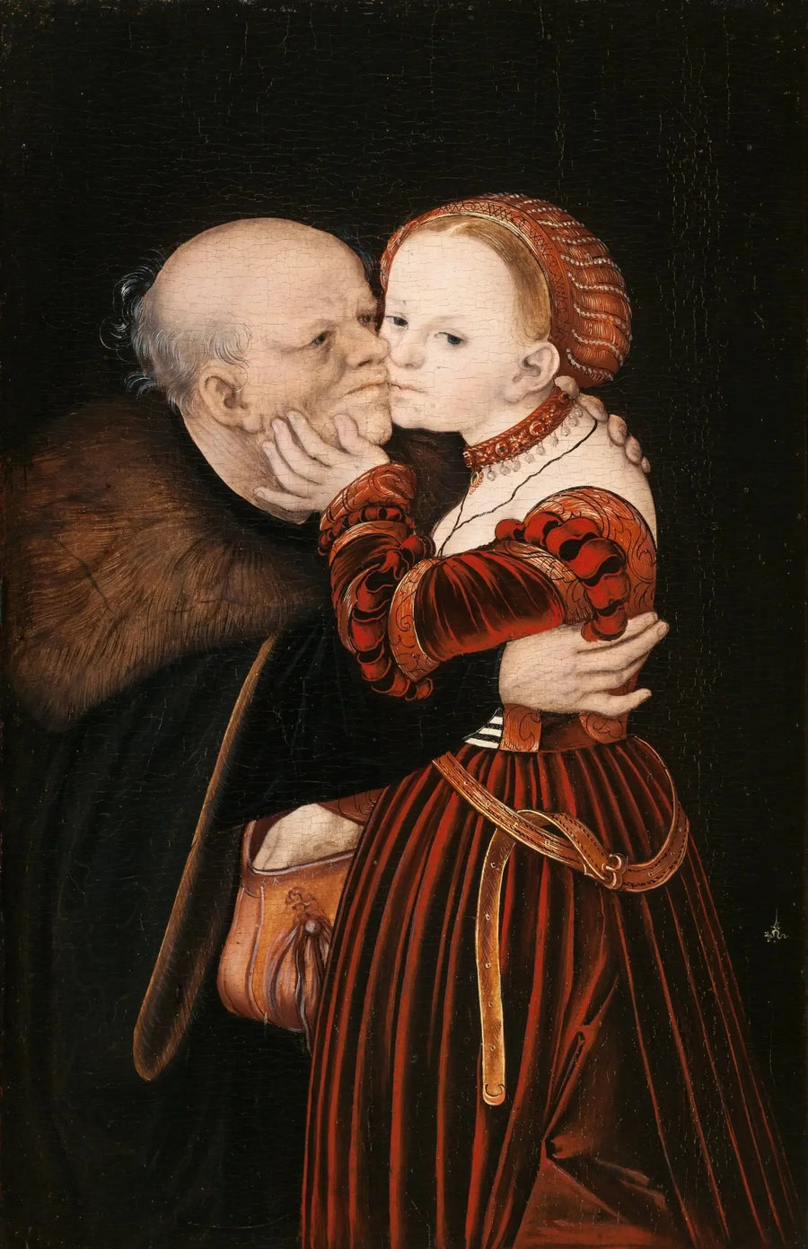 Omatchande älskare - Lucas Cranach den äldre
