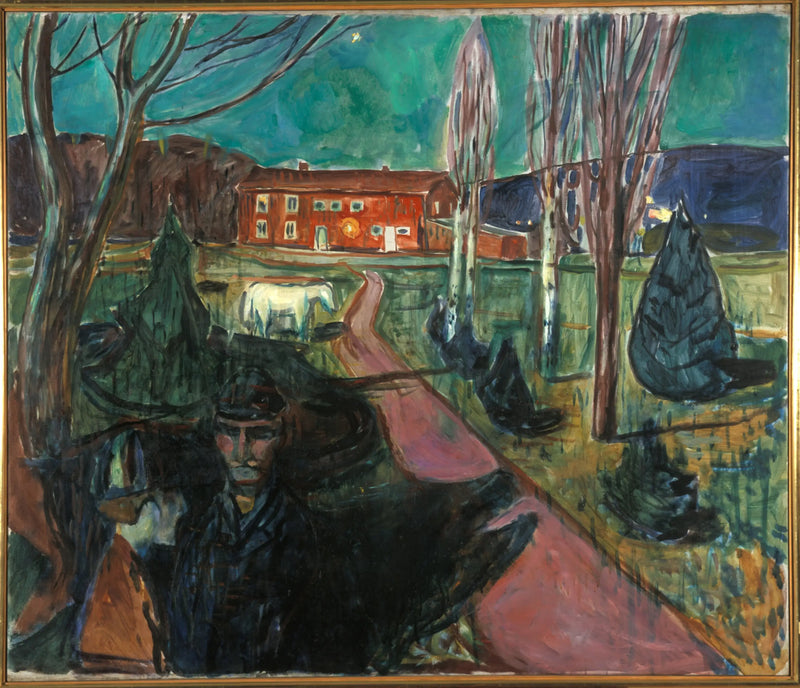 Kvällsstämning - Edvard Munch