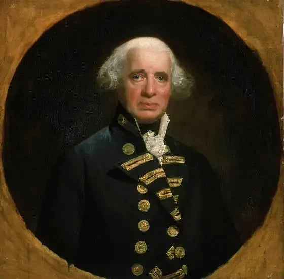 Amiral av flottan Howe (1726-1799), 1:e earl Howe - John Singleton Copley
