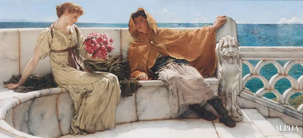 Amo Te Ama Me - Lawrence Alma-Tadema Reproductions de tableaux à la peinture à l’huile